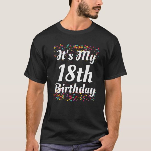 Ihr 18. Geburtstag T-Shirt (Vorderseite)