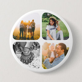 Ihr 4-Foto-Button-Button-Abzeichen Button