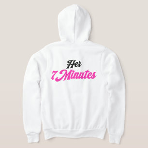 Ihr 7 Minuten süßes passendes Paar Reißverschluss Hoodie