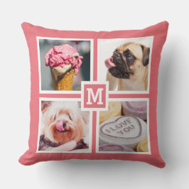 IHR 8 FOTOS & MONOGRAM Kissen