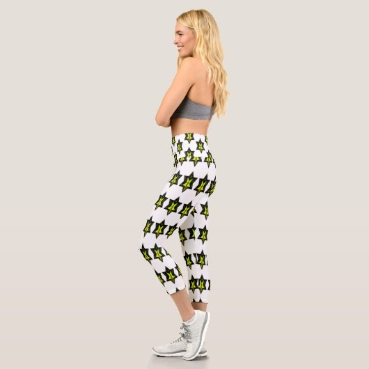 Ihr A Star Ja Sie sind Designs, um Spirituosen anz Capri Leggings (Links)