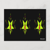 Ihr A Star Ja Sie sind Designs, um Spirituosen anz Postkarte (Rückseite)