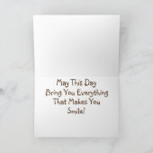 Ihr alter Buzzard Geburtstagskarte Feiertagskarte (Innenseite)