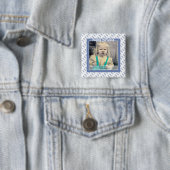 Ihr Alter und Foto: Geburtstagsstatusmuster Blau Button (Beispiel)