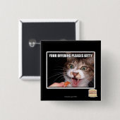 Ihr Angebot gefällt Miezekatze Button (Vorne & Hinten)