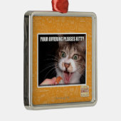 Ihr Angebot gefällt Miezekatze Silbernes Ornament (Rechts)