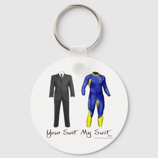 Ihr Anzug Mein Anzug Schlüsselkette Schlüsselanhänger (Vorderseite)