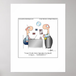 IHR ARBEIT Plakat bis April McCallum