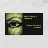 Ihr Auge L Graffiti L Schmutz Visitenkarte (Rückseite)