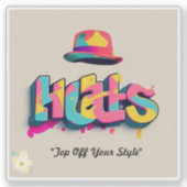 "Ihr Aussehen erhöhen" Aufkleber (Vorderseite)