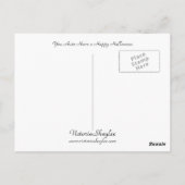 Ihr Auto habt ein glückliches Halloween Postkarte (Rückseite)