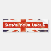 Ihr Autoaufkleber des Bobs des Onkel-Union Jack (Vorne)