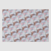 Ihr Baby Foto in einem Muster Seidenpapier (Vorderseite)