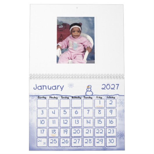 Ihr Baby Kalender (Jan 2027)