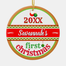 Ihr Baby (Name) 1. Weihnachten