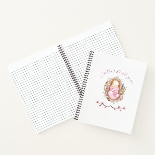 Ihr Baby's First Year - Notebook für Mama Notizblock (Innenseite)