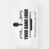 Ihr Band-Logo Banner (Vertikal)