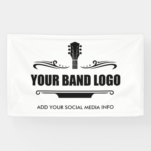 Ihr Band-Logo Banner (Horizontal)