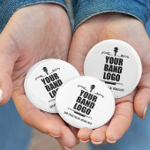 Ihr Band-Logo Button