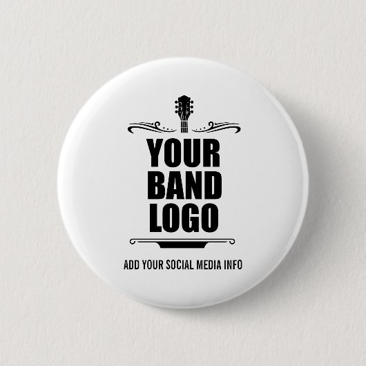 Ihr Band-Logo Button (Vorderseite)