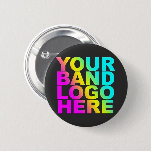 IHR BAND-LOGO-BUTTON BUTTON (Vorne & Hinten)