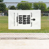 Ihr Band-Logo lang Banner (Insitu)