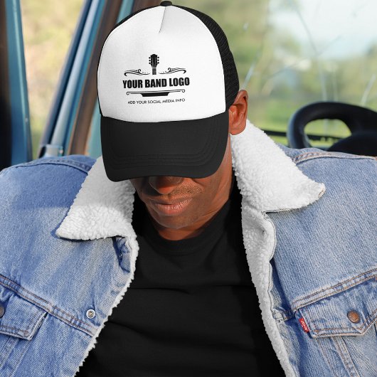 Ihr Band-Logo Truckerkappe