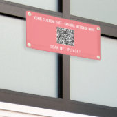Ihr Banner für die QR-Codeprüfung Info über benutz (Äußeres Gebäude)