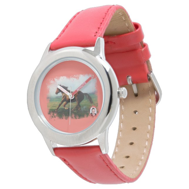 Ihr befreit/Liberdade/Freedom Armbanduhr (Schrägansicht)