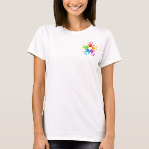 Ihr benutzerdefinierter Bella Jersey V-Neck-T - Sh T-Shirt