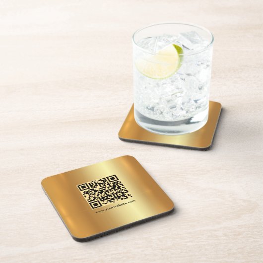 Ihr benutzerdefinierter eleganter, moderner Templa Getränkeuntersetzer (Rechte Seite)