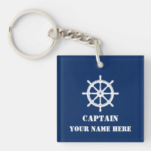 Ihr benutzerdefinierter Name oder Bootsname Schiff Schlüsselanhänger
