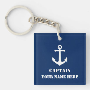 Ihr benutzerdefinierter Name oder Bootsname Vintag Schlüsselanhänger