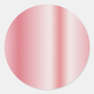 Ihr benutzerdefinierter Text Monogramm Name Roségo Runder Aufkleber