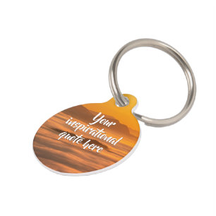 Ihr benutzerdefinierter Text überwindet nebelige L Haustiermarke