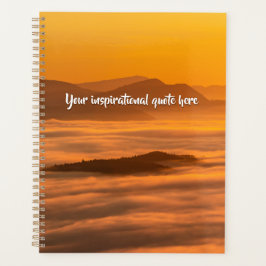 Ihr benutzerdefinierter Text überwindet nebelige L Planer