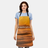 Ihr benutzerdefinierter Text überwindet nebelige L Schürze (Getragen)