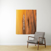 Ihr benutzerdefinierter Text überwindet nebelige L Wandteppich (Beispiel)