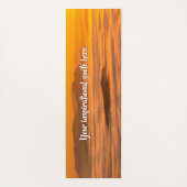 Ihr benutzerdefinierter Text überwindet nebelige L Yogamatte (Rückseite)