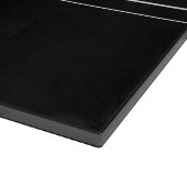 Ihr benutzerdefinierter Text und moderne Streifen  Schneidebrett (Ecke)