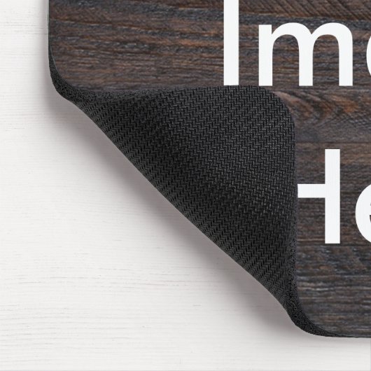 Ihr benutzerdefiniertes Bild-Quadrat-Holz Mousepad (Ecke)