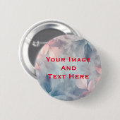 Ihr benutzerdefiniertes Bild und Text Personalisie Button (Vorne & Hinten)