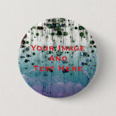 Ihr benutzerdefiniertes Bild und Text Personalisie Button (Vorderseite)