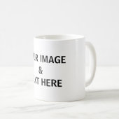 Ihr benutzerdefiniertes Bild und Text Personalisie Kaffeetasse (VorderseiteRechts)