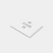 Ihr benutzerdefiniertes Design - Post-it Klebezettel (angewinkelt)