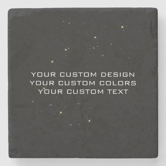 Ihr benutzerdefiniertes Design - Steinuntersetzer (Vorderseite)
