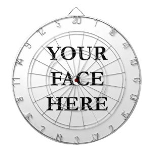 IHR benutzerdefiniertes FACE-Foto Dartscheibe