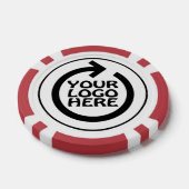 Ihr benutzerdefiniertes Firmenlogo Pokerchips (Einzeln)