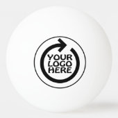 Ihr benutzerdefiniertes Firmenlogo Tischtennisball (Vorderseite)