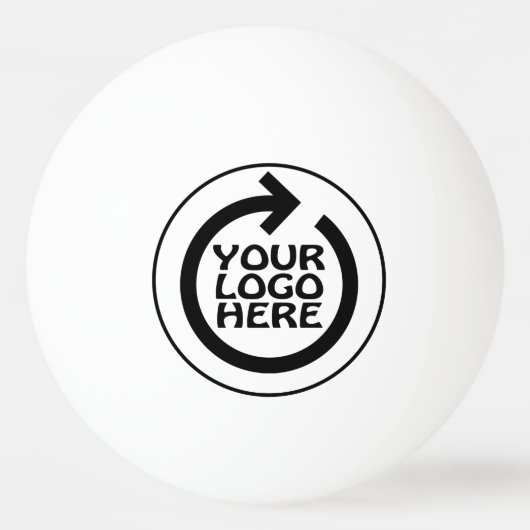 Ihr benutzerdefiniertes Firmenlogo Tischtennisball (Rückseite)